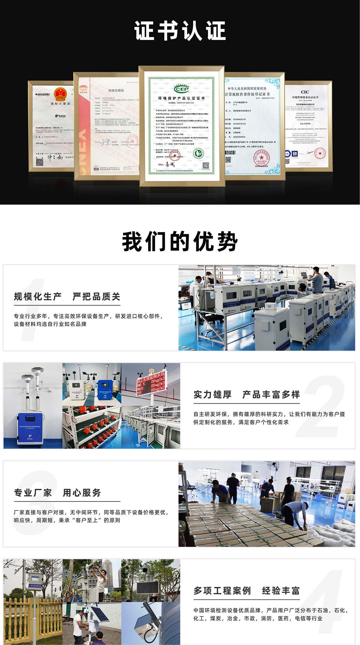 我們的優勢 我們的優勢