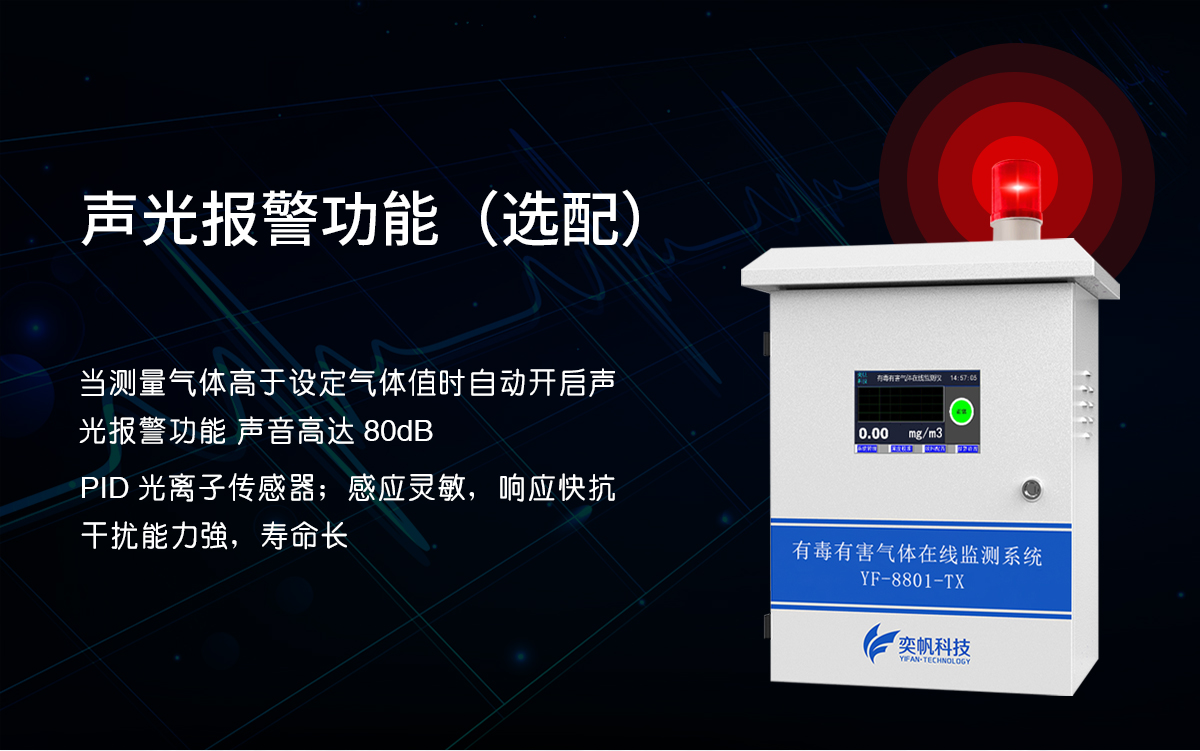 有毒有害氣體在線監測系統 有毒有害氣體在線監測系統